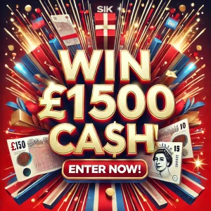 Win This £1500 Cash Prize